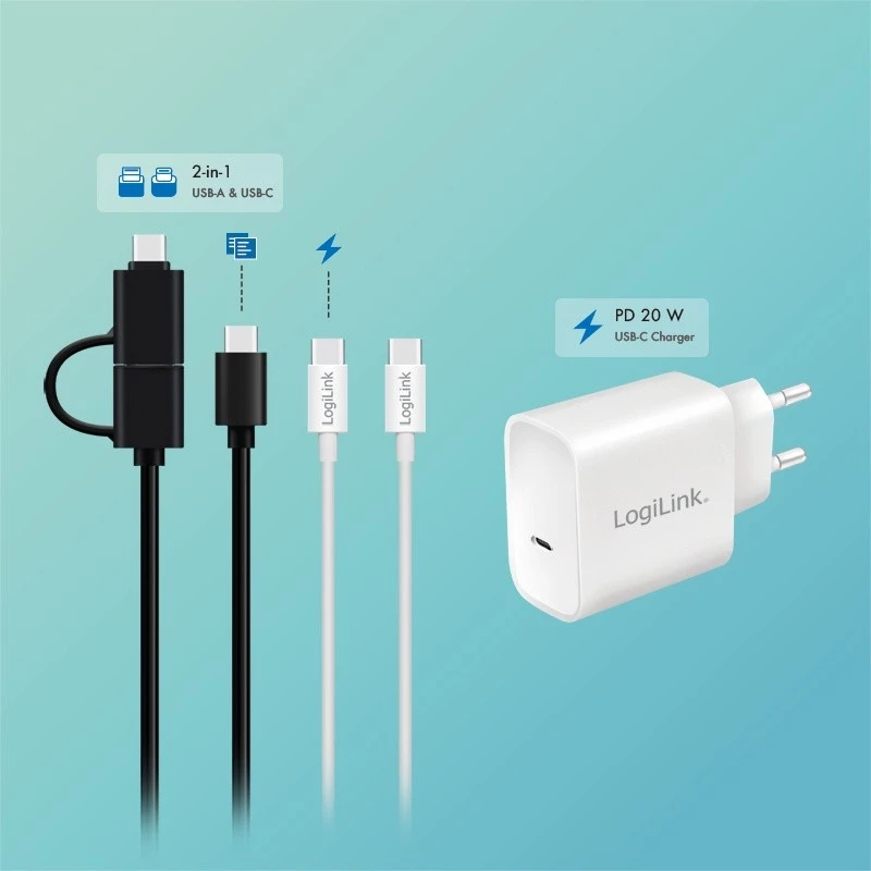 Hub USB 3.2 Gen 1, 4 Ports, USB-A/C, Ein-/Ausschalter