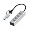 Hub USB 3.0 4-Port USB-A 5 Gbit/s