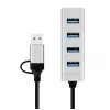 Hub USB 3.0 4-Port USB-A 5 Gbit/s