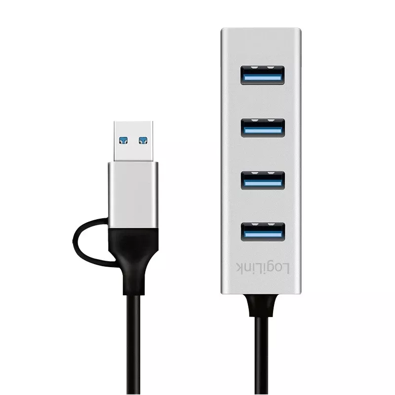 Hub USB 3.0 4-Port USB-A 5 Gbit/s