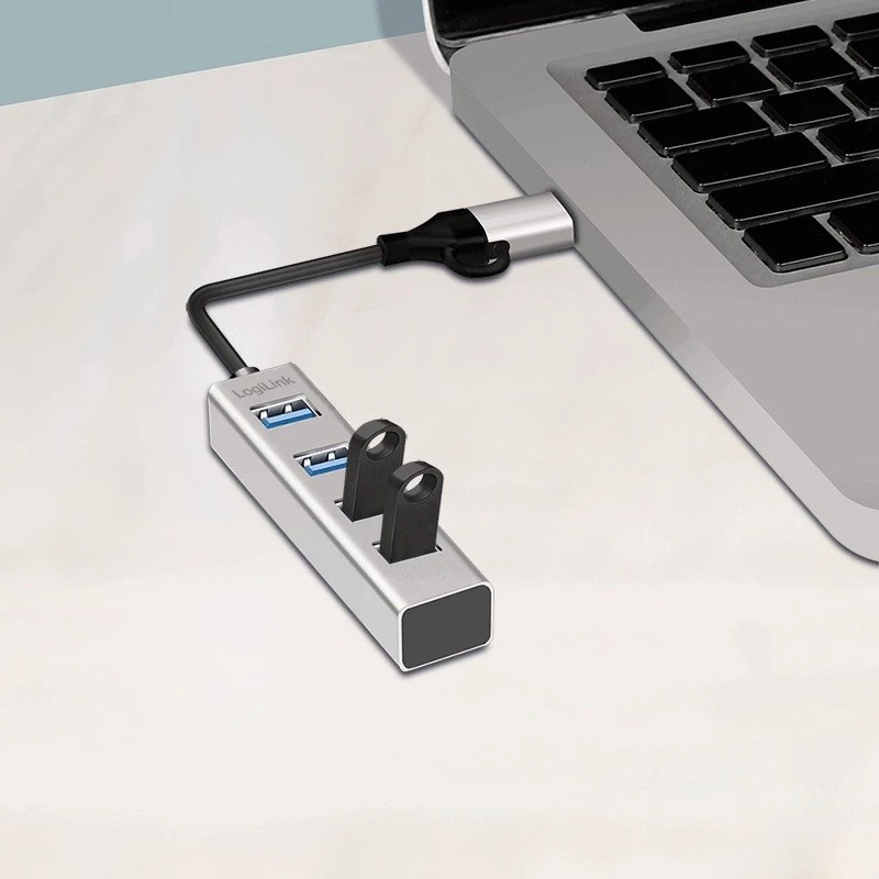 Hub USB 3.0 4-Port USB-A 5 Gbit/s