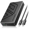 Externes M.2 SSD Gehäuse GrauGear G-M2U4-40G01 mit PCIe 4.0 und USB‑C