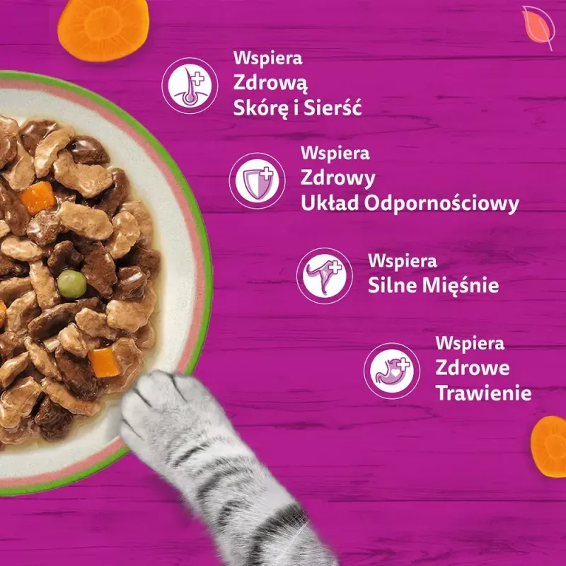 Nassfutter für Katzen Whiskas Tasty Mix Chef’s Selection in Soße 40×85 g Beutel