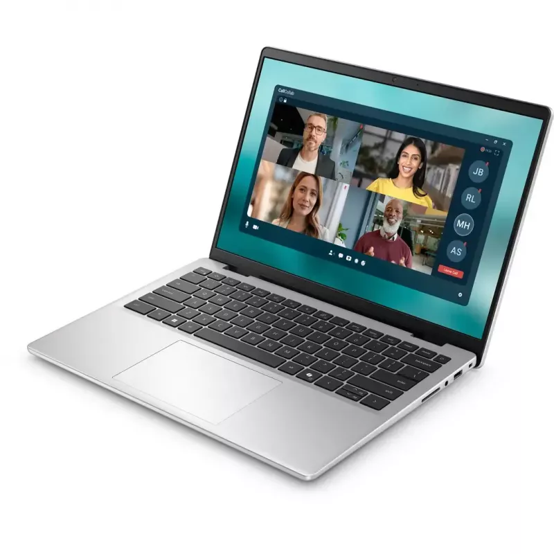 Laptop Dell Pro 14 Essential PV14250 — Intel Core i5‑120U, 14.0 inch FHD+ 300 nits AG, 16GB DDR5 5200, 512GB SSD, Intel Graphics, Fingerprint, WLAN+BT, Backlit KB, 54Wh, Windows 11 Pro, Platinum Silver + Dell MS116 Maus
