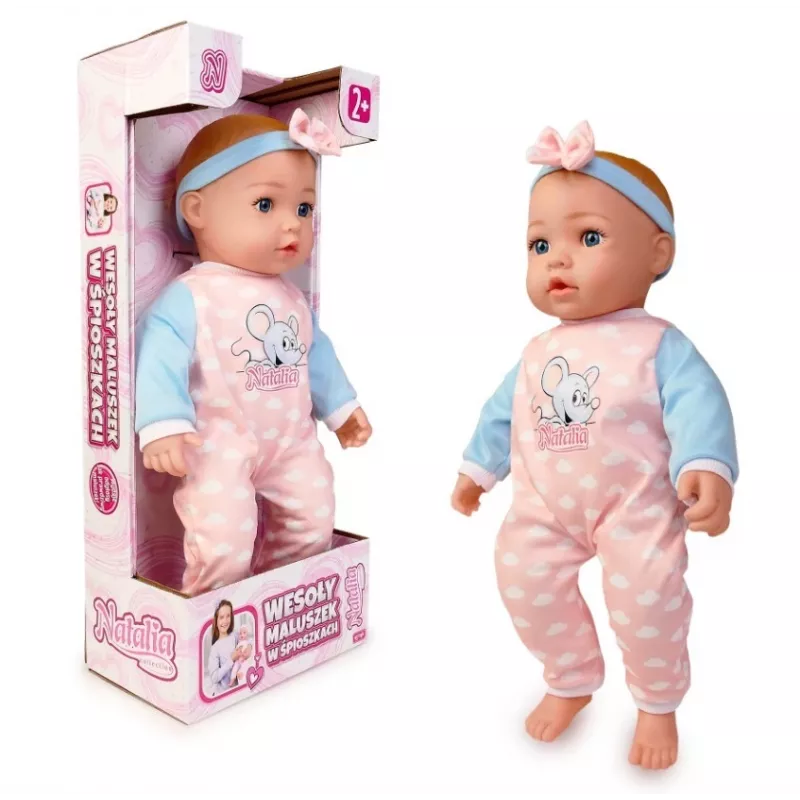 Babypuppe Artyk 45 cm – Artyk Modell 187766, weicher Körper, lebensechtes Babyspielzeug