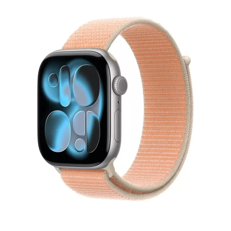 Band Apple 46mm Cantaloupe Sport Loop, Orange, für 46mm Apple Watch