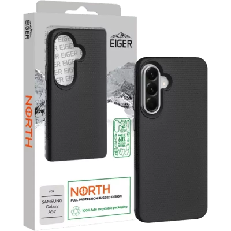 Eiger North Hülle Galaxy A57 schwarz (EGCA01015)