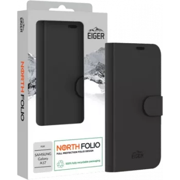 Eiger North Folio Hülle Galaxy A37 schwarz (EGCA01016)