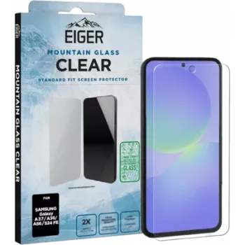 Eiger Mountain Glass Clear Display Displayschutzfolie für Galaxy A37/A36/A56/S24 FE (EGSP01118)