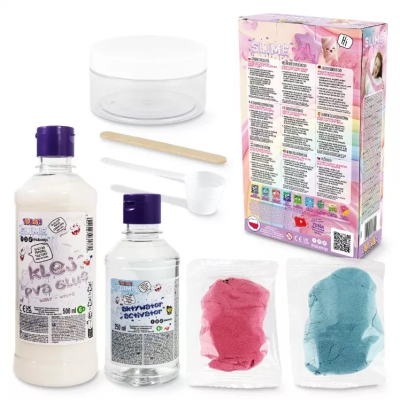 Bastelspielzeug TUBAN TU3864 — DIY-Slime-Set, Kunst- und Bastelset aus Polen
