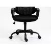 Bürostuhl ActiveJet YK507 schwarz – ergonomischer Drehstuhl, Stoff/PU, höhenverstellbar