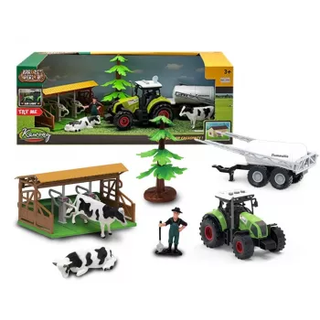 Bauernhof-Spielset Artyk Modell 180668 mit Traktor und Bauernhoffiguren