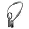 Telesin Magnetischer Nackenhalter MNM-002 für iPhone (12–16) – Verstellbarer Winkel, Leichtgewicht
