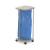Freistehender Müllbeutelhalter Hailo ProfiLine MSS XXXL — Innenbereich, Aluminium/Metall/Kunststoff, 430×450×970 mm
