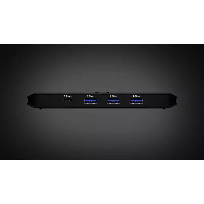 USB 3.2 Gen1 2x4 Sharing Switch ATEN US5324 mit Host A + C und 4 Geräteanschlüssen