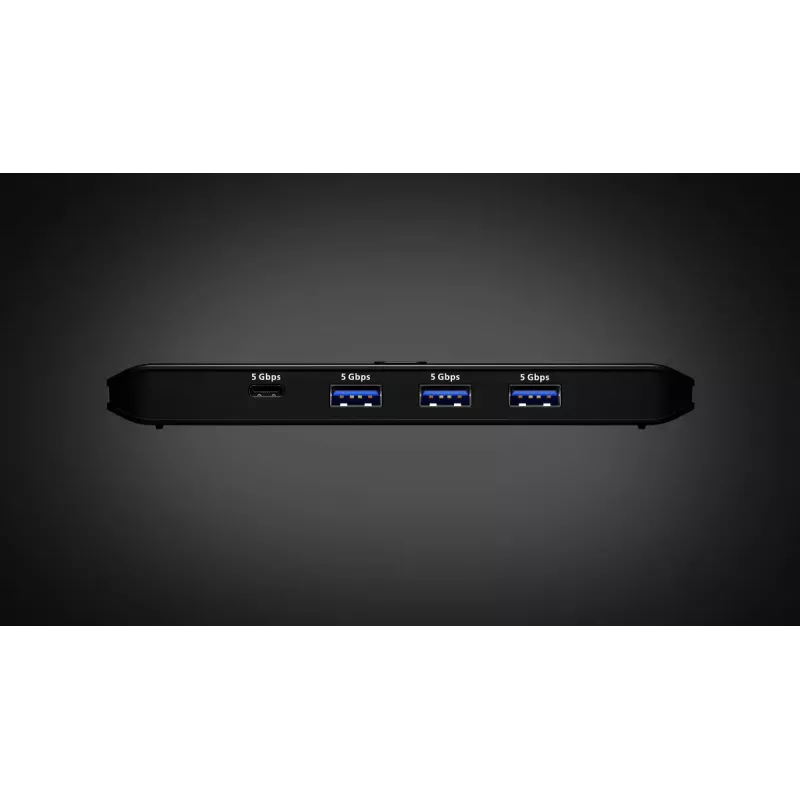 USB 3.2 Gen 1 Sharing Switch ATEN US4324 — 2x Host zu 4x Gerät, USB-A/USB-C-Schnittstellen, 5 Gbit/s