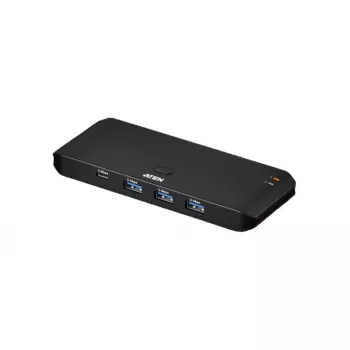 USB 3.2 Gen 1 Sharing Switch ATEN US4324 — 2x Host zu 4x Gerät, USB-A/USB-C-Schnittstellen, 5 Gbit/s