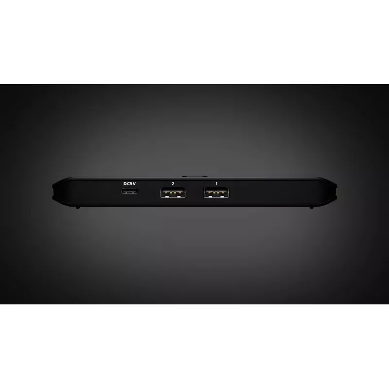 USB 2.0 Sharing Switch ATEN US4224 — 2x Host auf 4x Gerät, 480 Mbit/s, Schwarz