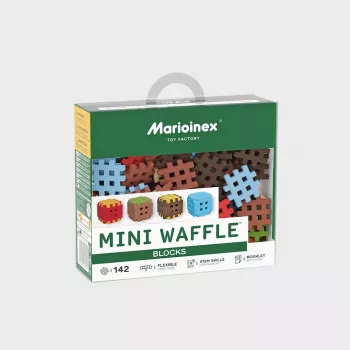 Konstruktionsblöcke Marioinex Mini Waffel Modell 908204 — 142-teiliges Set