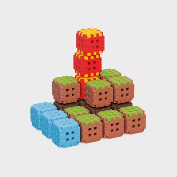 Konstruktionsblöcke Marioinex Mini Waffel Modell 908204 — 142-teiliges Set