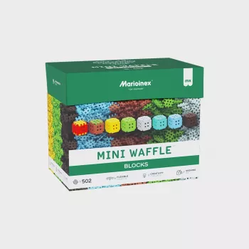 Bauspielzeug Marioinex Klocki Waffle Mini Blocks — 502 Stück