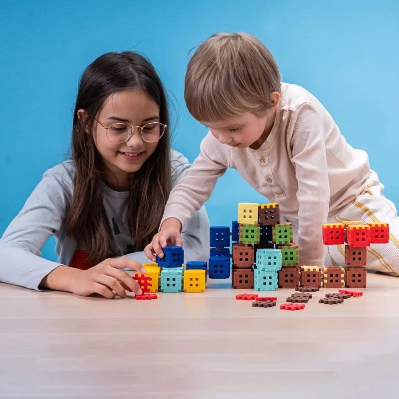Bauspielzeug Marioinex Klocki Waffle Mini Blocks — 502 Stück