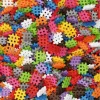 Konstruktionsbausteine Marioinex Mini Waffle 200 Stück – Kunststoff-Baukastensystem zum Zusammenstecken