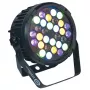 LIGHT4ME Schwarz PAR 30x3W RGBA-UV LED-Scheinwerfer
