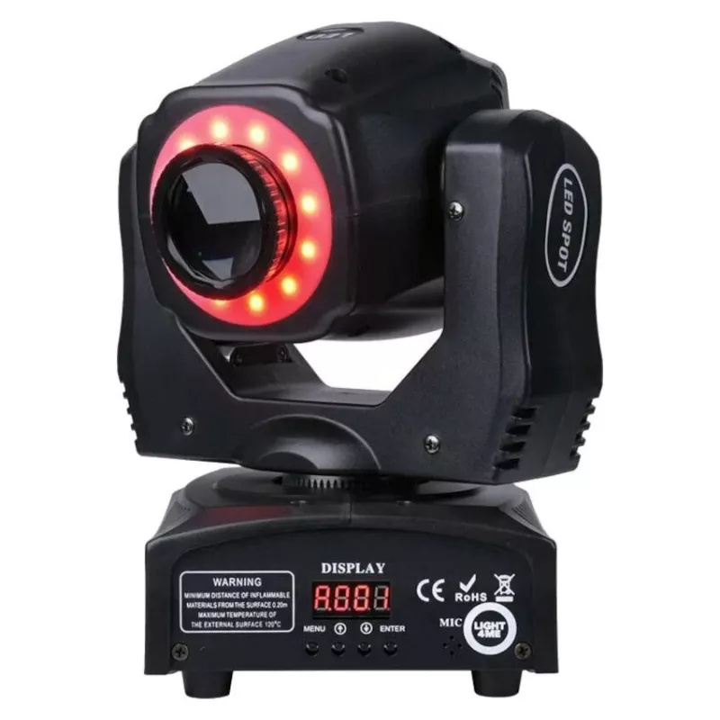 LIGHT4ME Mini Spot 60 Ring - LED-Moving-Head
