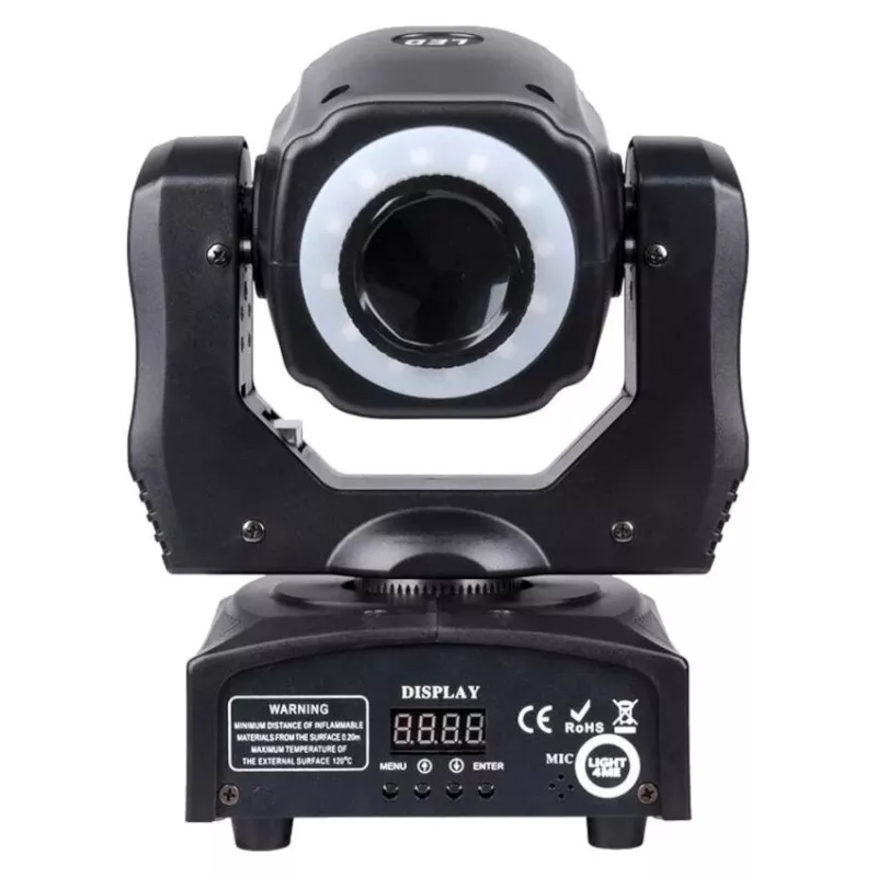 LIGHT4ME Mini Spot 60 Ring - LED-Moving-Head