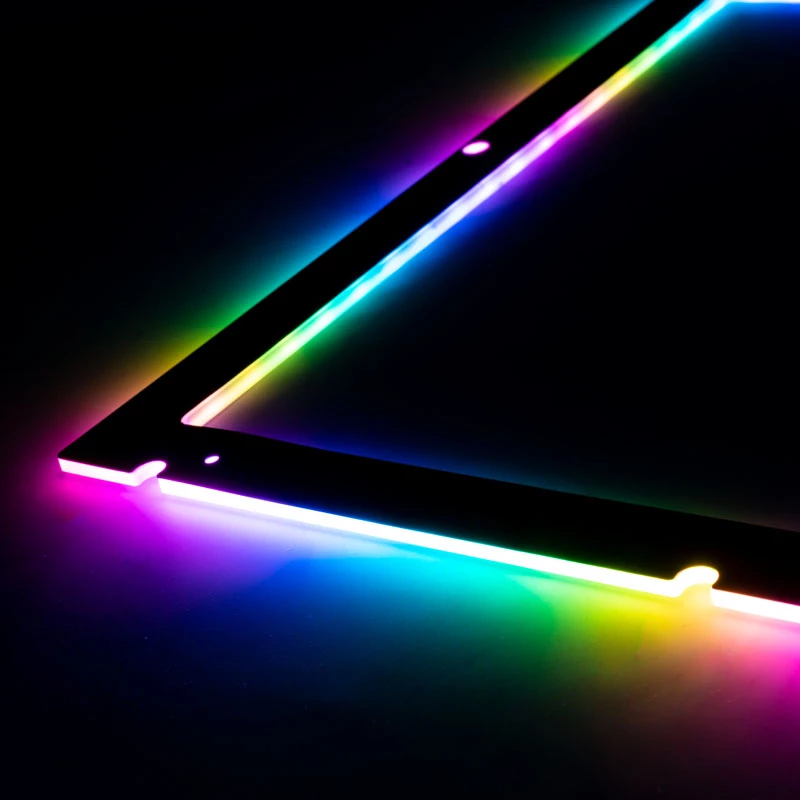 Lamptron ATX Mainboard ARGB LED-Rahmen – schwarz