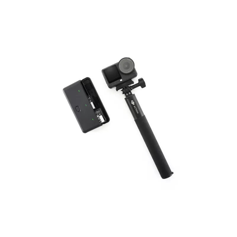 Action-Kamera DJI Osmo Action 6 Adventure Combo — 38 MP, 4K Ultra HD, 1/1,1-Zoll-CMOS, 155° Sichtfeld, 2-facher Digitalzoom