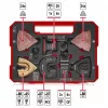 Kreissägeblatt EINHELL 708170 für HM/BiM HCS – geeignet für Aluminium, Oxidstahl, Chrom-Vanadium-Stahl