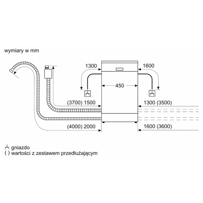 Geschirrspüler SPV4HKX12E Serie 4 mit Home Connect
