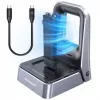 Dockingstation GrauGear G-M2DK2-20G für M.2 NVMe und M.2 NGFF (SATA) SSDs, USB 3.2