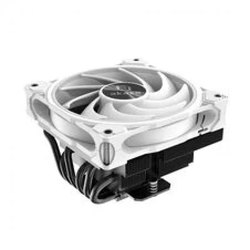 CPU-Kühler Akasa SOHO H6L RGB weiß – Low-Profile-Kühlkörper mit RGB-Lüfter, kompatibel mit Mini-ITX-Kompaktsystemen