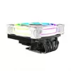 CPU-Kühler Akasa SOHO H6L RGB weiß – Low-Profile-Kühlkörper mit RGB-Lüfter, kompatibel mit Mini-ITX-Kompaktsystemen
