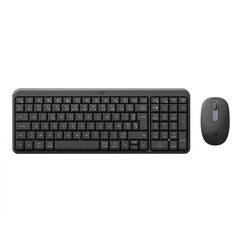 Logitech MK250 - Tastatur-Maus-Set - Kabellos