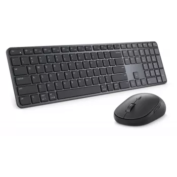 Dell Pro 7 Slim Tastatur und Maus | KM726 | Tastatur-Maus-Set | Kabellos | Maus enthalten | Russisch | Bluetooth | Schwarz