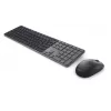 Dell Pro 7 Slim Tastatur und Maus | KM726 | Tastatur-Maus-Set | Kabellos | Maus enthalten | Russisch | Bluetooth | Schwarz