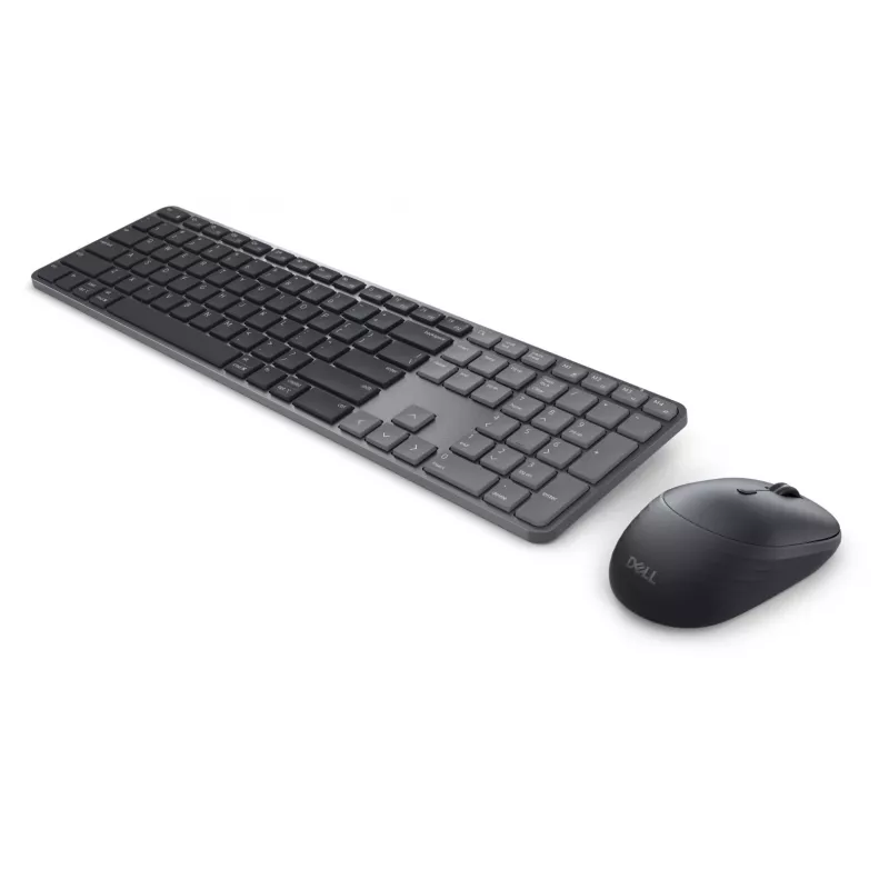 Dell Pro 7 Slim Tastatur und Maus | KM726 | Tastatur-Maus-Set | Kabellos | Maus enthalten | Russisch | Bluetooth | Schwarz