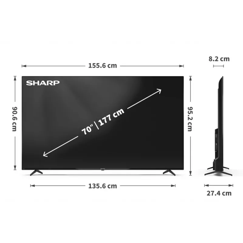LED TV 70-Zoll 70GK4745E
