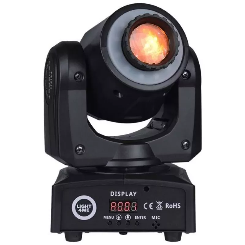 LIGHT4ME 30 SPOT RING - Moving-Head LED-Scheinwerfer, 30 W