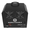 LIGHT4ME BUBBLE DOUBLE - Seifenblasenmaschine 300W, kabellose Fernbedienung