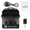 LIGHT4ME BUBBLE DOUBLE - Seifenblasenmaschine 300W, kabellose Fernbedienung