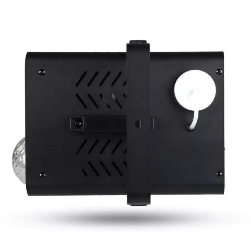 LIGHT4ME FOG 600W LED BALL - Nebelmaschine, Nebelbeleuchtungseffekt/Disco-Kugel, kabellose Fernbedienung