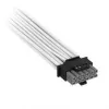 Corsair Premium-Sleeved 2x 8-Pin auf 12V-2x6-Kabel, für Typ-5-Netzteil – Weiß
