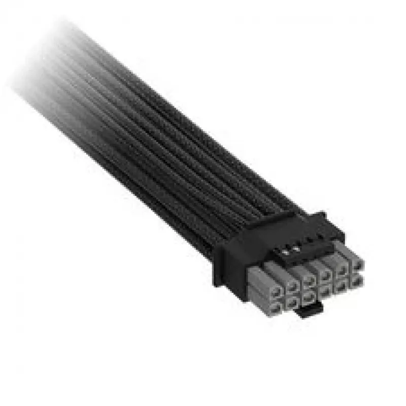 Corsair Premium-Sleeved 12V-2x6 to 12V-2x6-Cable, Universal - schwarz