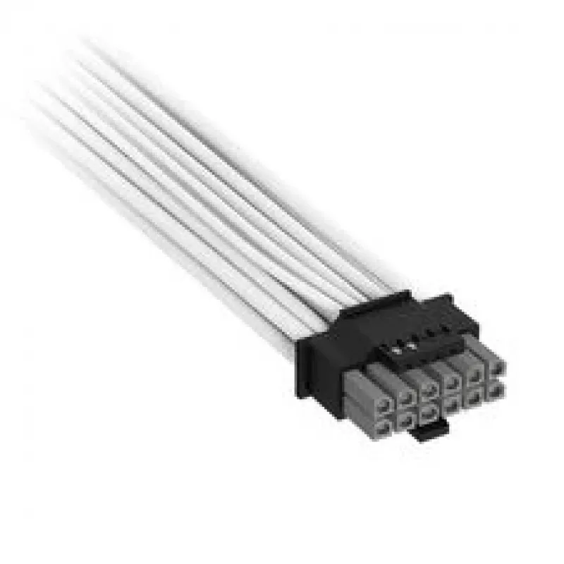 Corsair Premium-Sleeved 12V-2x6 zu 12V-2x6-Kabel, Universal - Weiß