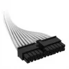 Corsair Premium-Sleeved 24-Pin-ATX-Kabel, Gen 5, für Typ-5-Netzteil – Weiß